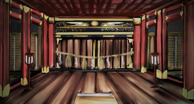 河垂一族における交神の間