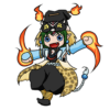デフォルメ脇下鎮樹様